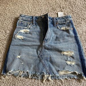 Abercrombie jean skirt!